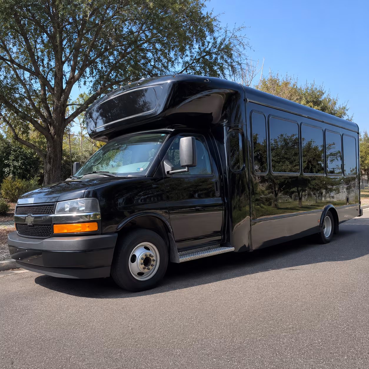 lawton holiday party bus rental